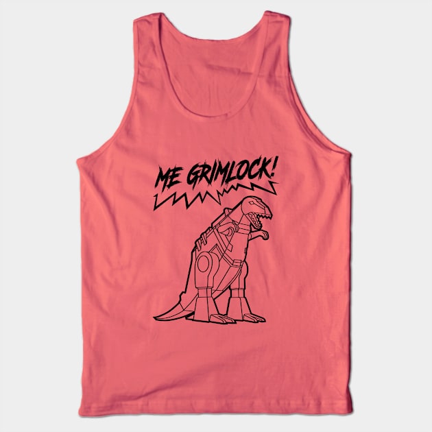 ME GRIMLOCK! - 2.0 Tank Top by ROBZILLA